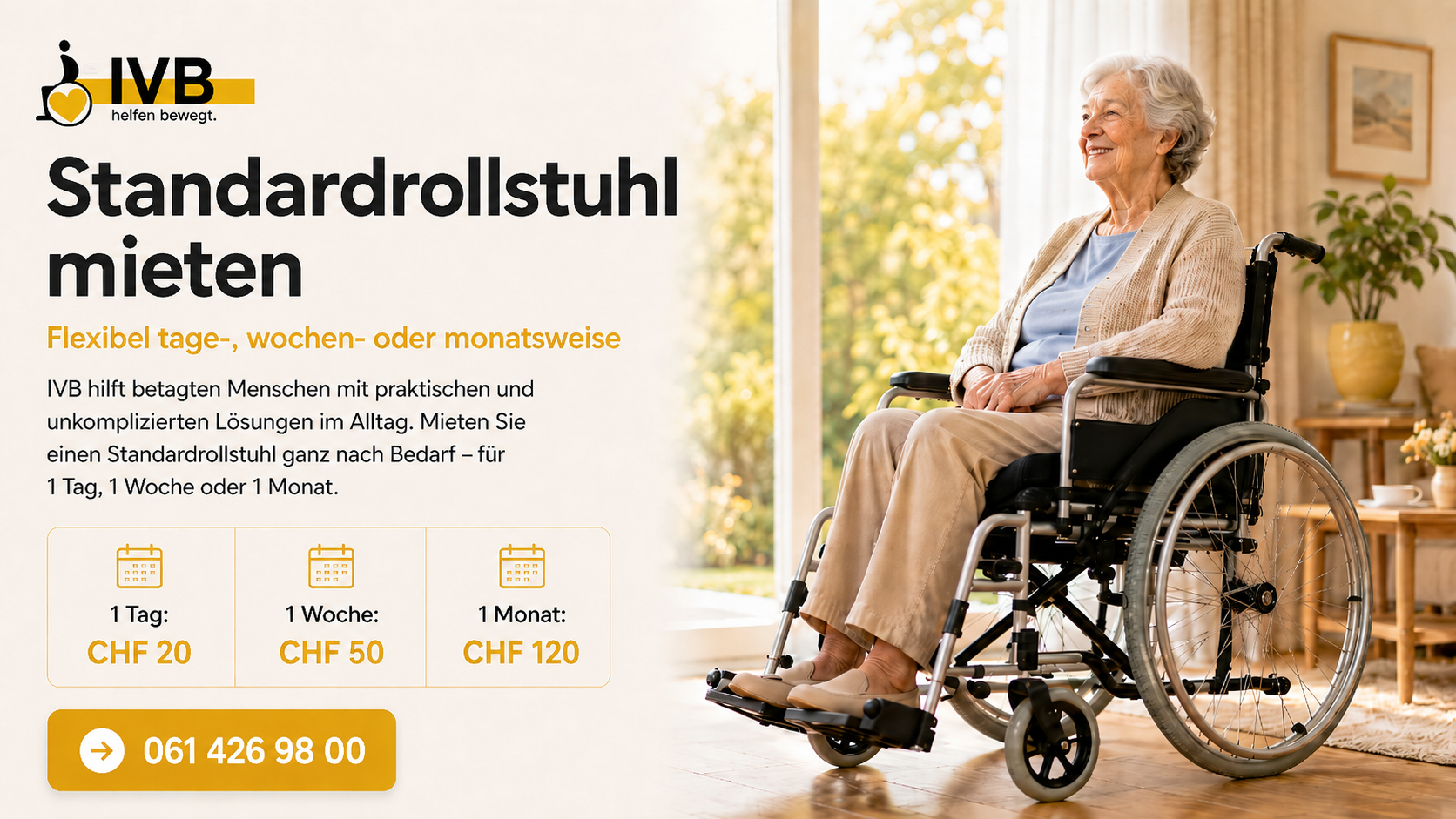 Rollstuhl mieten